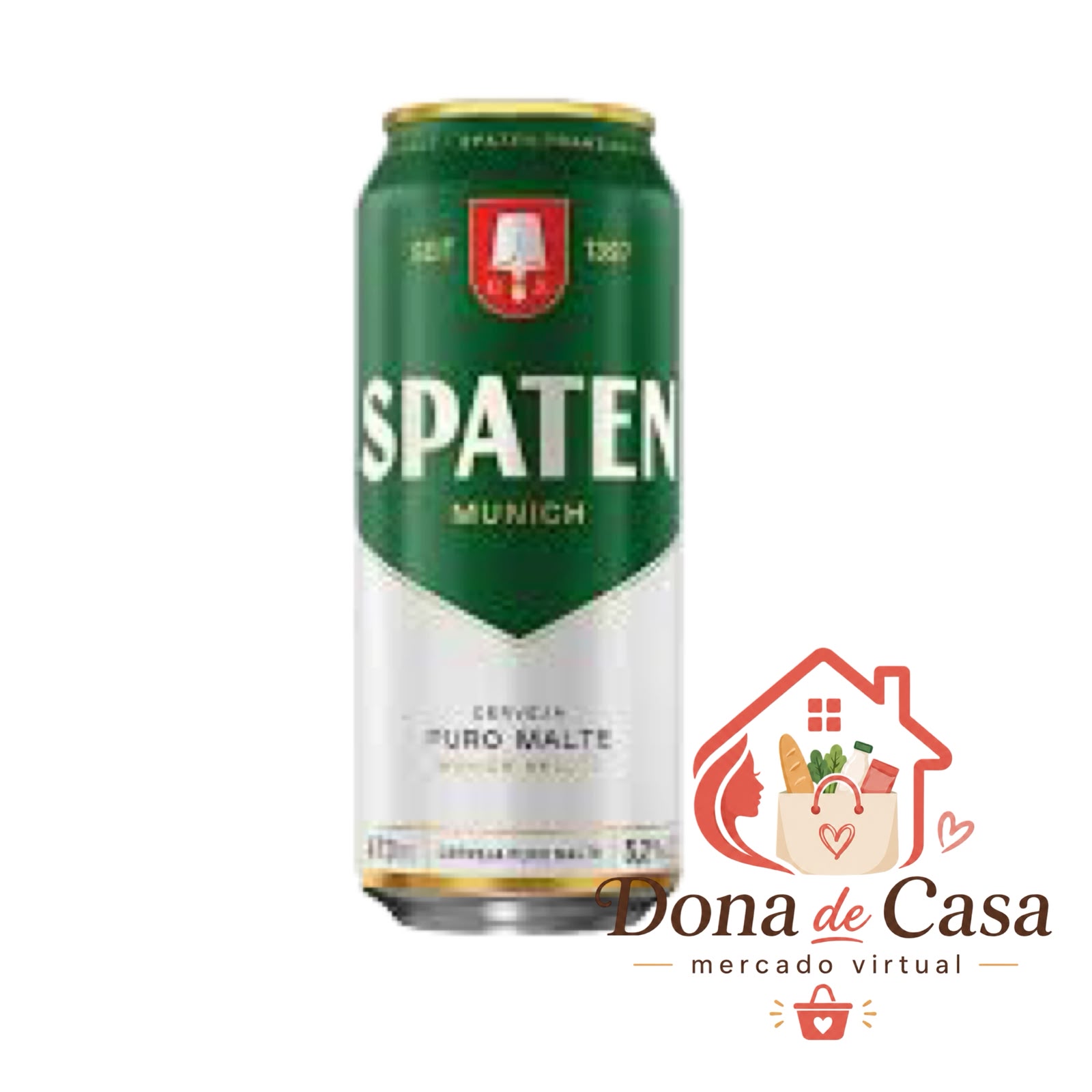 Cerveja Spaten Puro Malte 350 ml — Lata