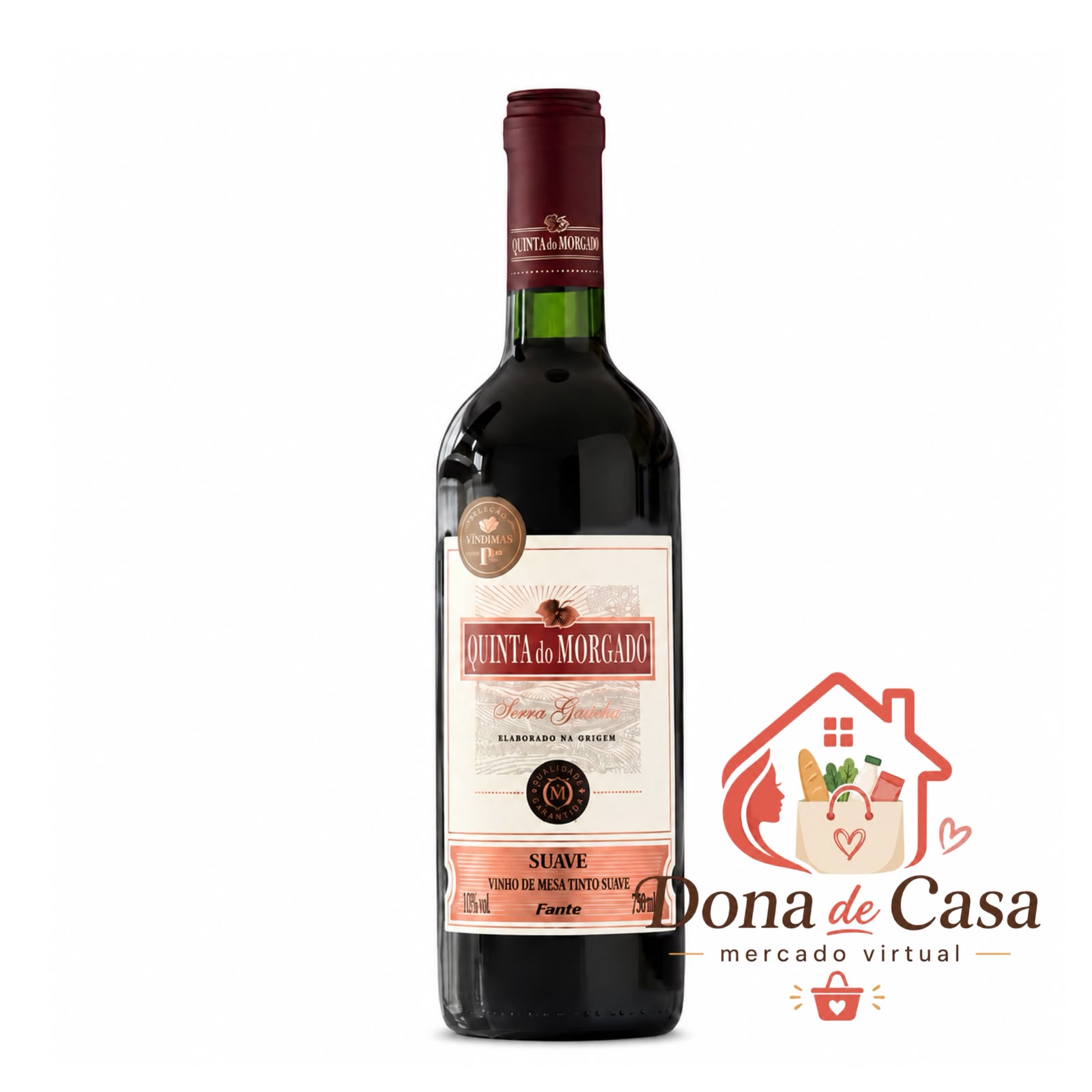 Vinho Quinta do Morgado Tinto Suave 750ml