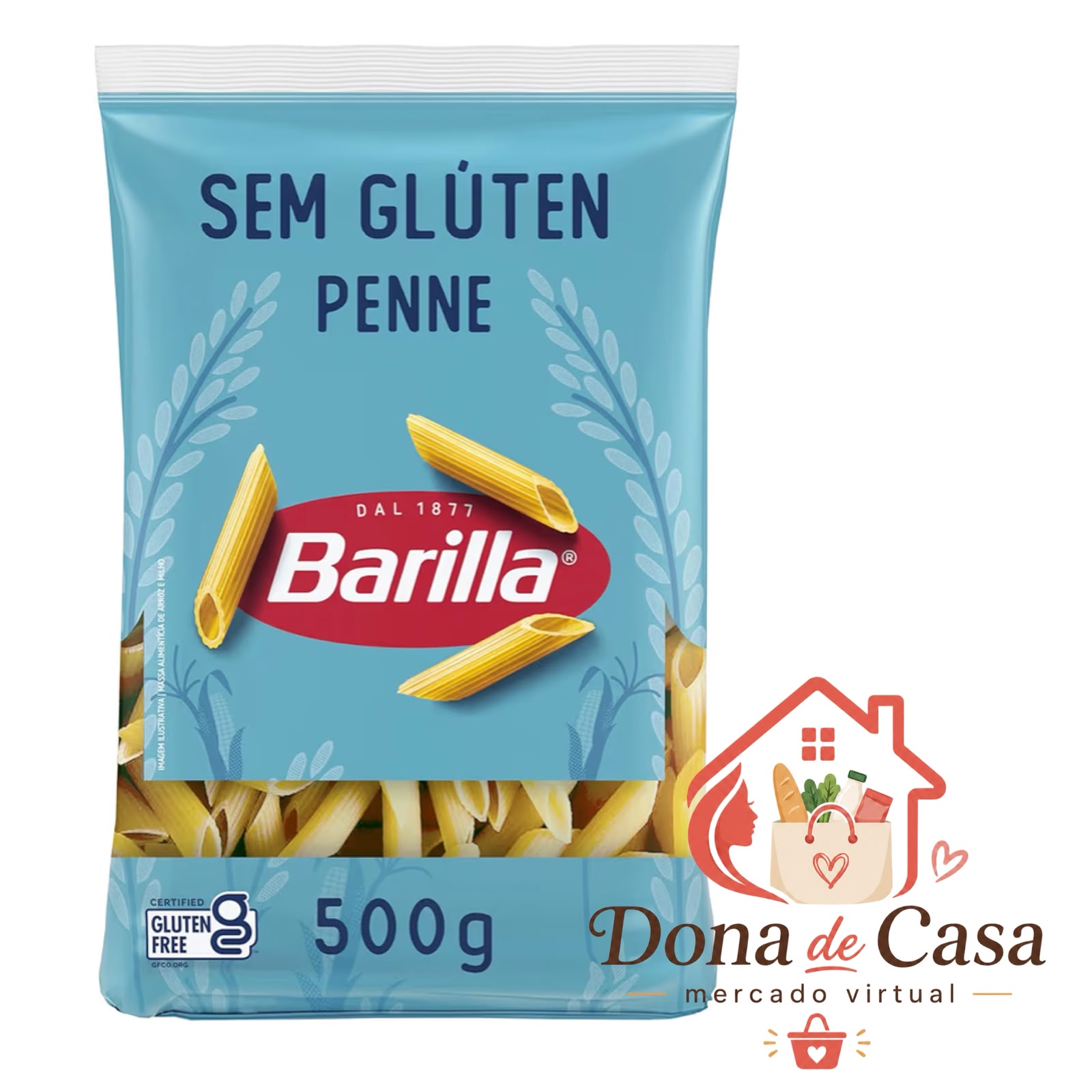 Macarrão Penne Sem Glúten Barilla 500g