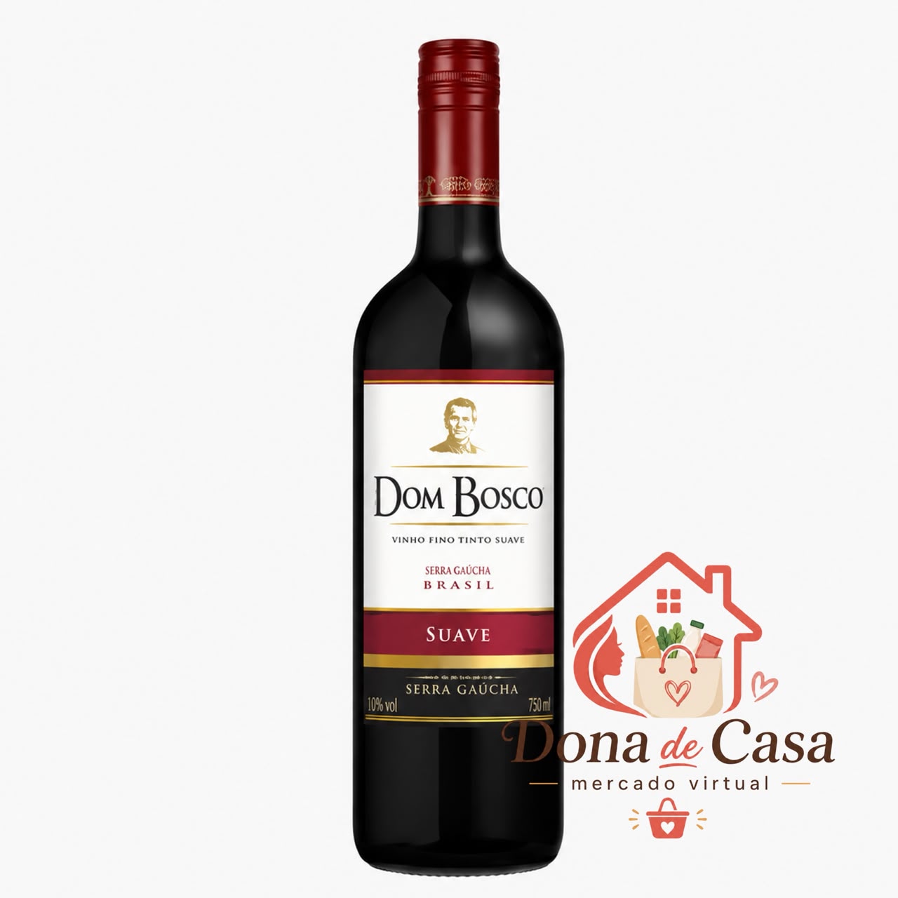 Vinho Dom Bosco Tinto Suave 750ml