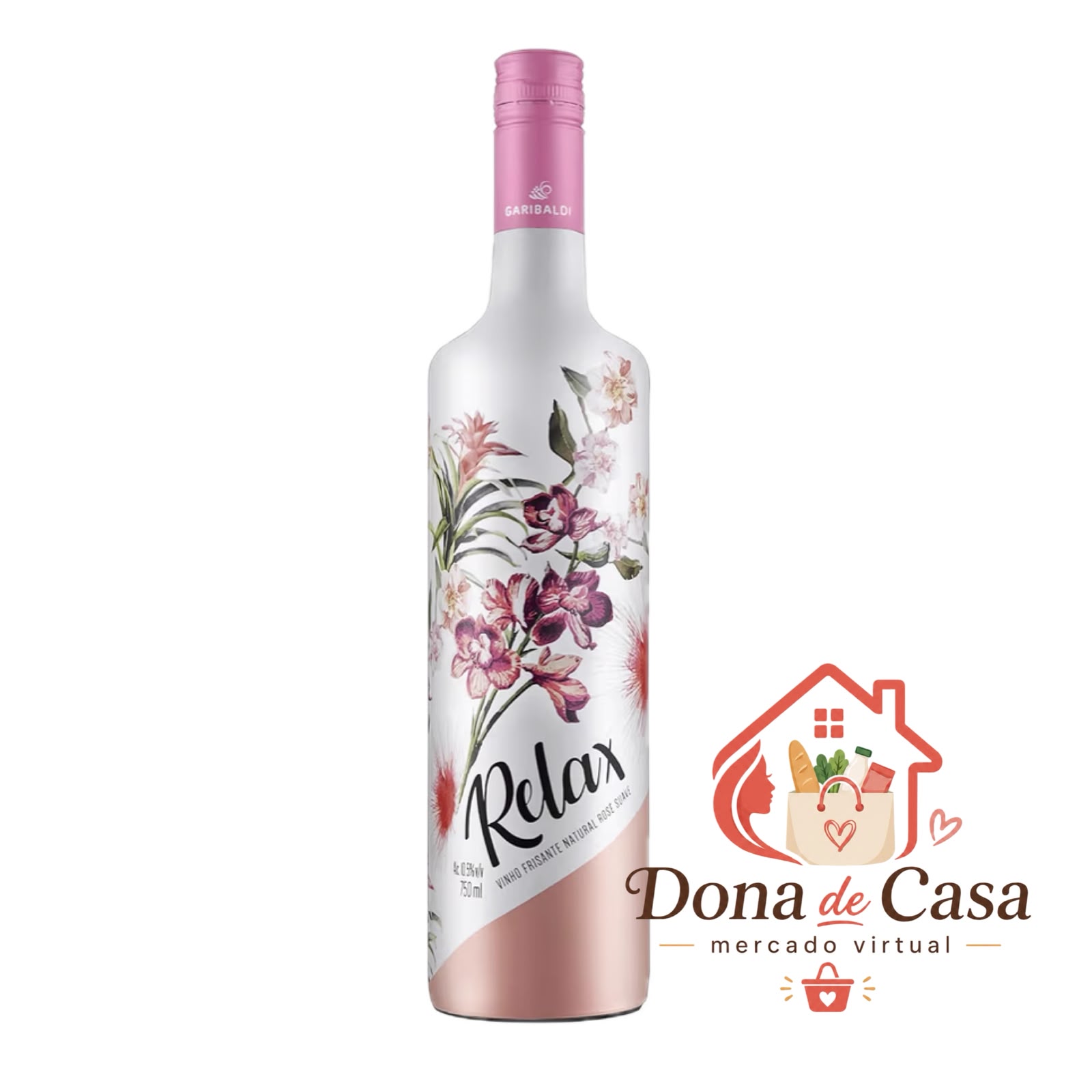 Vinho Relax Frisante Rosé 750ml