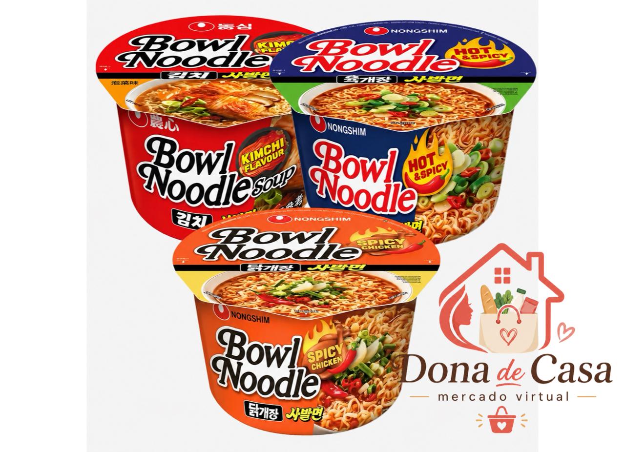 Bowl Noodle Nongshim — Macarrão Instantâneo em Copo