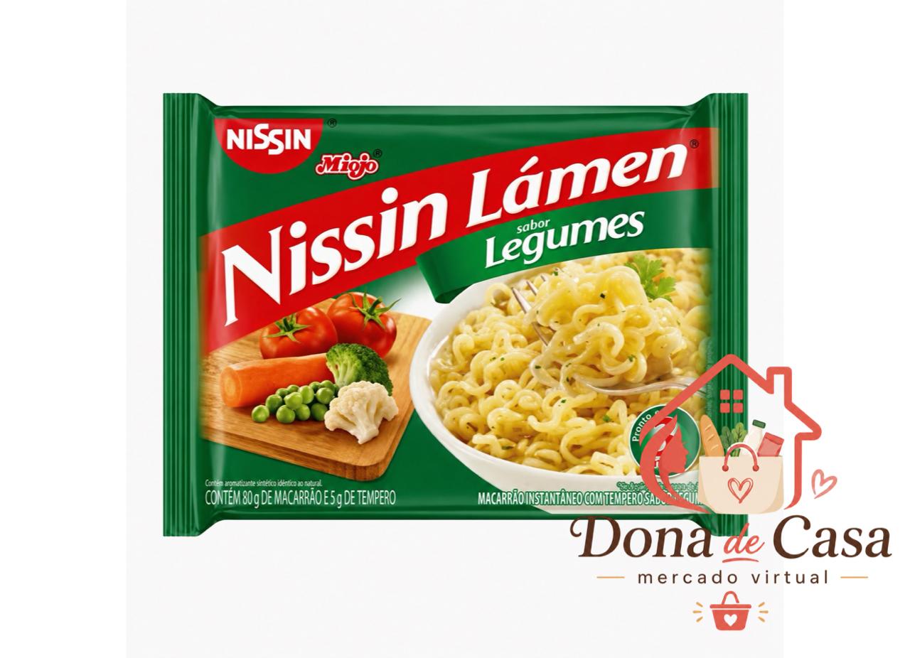 Nissin Lámen Sabor Legumes — 85g